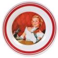 Coke "American Girl" 10" Dinner Plates