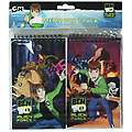 Ben 10 2 Pack Spiral Memo Pads 3X5" In Bag