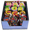 2" Soft Ball Backpack Clip Assortment 4 Assorted