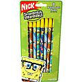 Spongebob 8Ct Decorated Stick Pen Blk