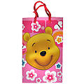 Pooh Small Gift Bag 9"x 6" 4 Assorted