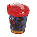Spiderman Lenticular Sports Tumbler w/Lid &amp; Straw