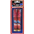 Cars 2 Pack Pop-A-Point Erasers On Card
