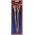 Cars 2 Pack Pencil w/Stamper Toppers On Card