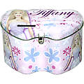 Doll Design Small Double Heart Tin Bank
