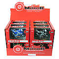 Motorcycle in Box with display 4 Assorted colors