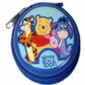 Pooh Round Tin Coin Purse