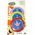 Sponge Bob 3pk Mini Disc on Blister Card