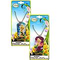 Tinkerbell Metal Dog Tag Necklace 18"
