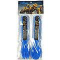 Transformers 4pc Fork &amp; Spoon Set in OPP Bag
