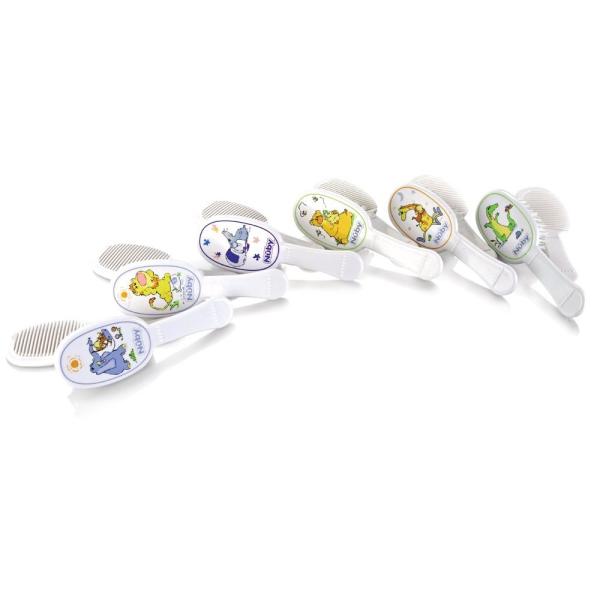 UPC 048526007127 product image for Nuby Deluxe Comb and Brush Set | upcitemdb.com