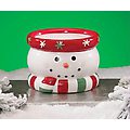  Pack of 6 Holiday Cheer Snowman Ceramic...