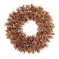 30" Pre-Lit Brown Cashmere Pine Christmas Wreath #H89096