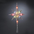 11" Lighted Bethlehem Star Christmas Tree Topper - Multi-Color Lights