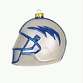 Pack of 2 NCAA Air Force Falcons Glass Football Helmet Christmas Ornaments