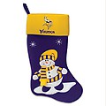 24" NCAA Montana State Bobcats Snowman Christmas Stocking with Logo
