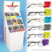 Assorted Metal Readers with floor display