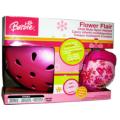 Barbie Flower Flair Child Multi Sport Helmet Set