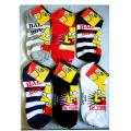 Assorted Bart Simpson Ankle Socks