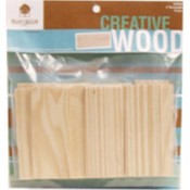 3" Long Rectangle, 15 Piece Bag