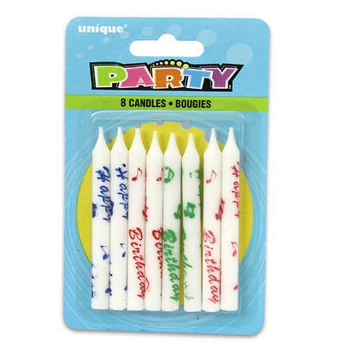 Unique Industries Birthday Candles UPC & Barcode