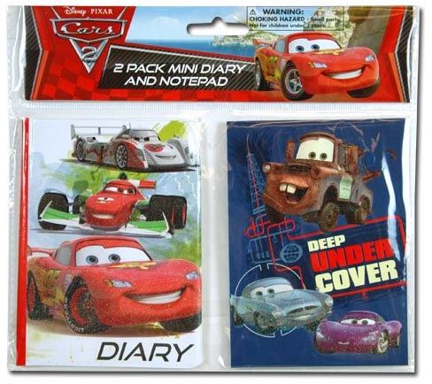UPC 678634811622 product image for Cars Mini Diary & Note Pad Set | upcitemdb.com