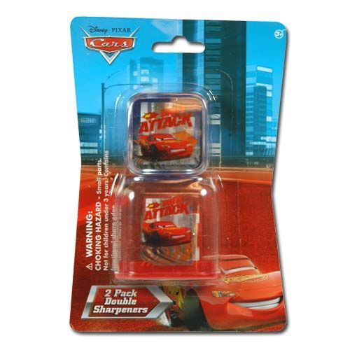 UPC 678634808073 product image for Cars 2Pk Double Sharpener | upcitemdb.com