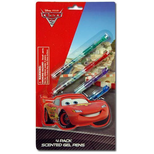 UPC 678634810991 product image for Cars 2 Scented Gel Pen 4Pk | upcitemdb.com
