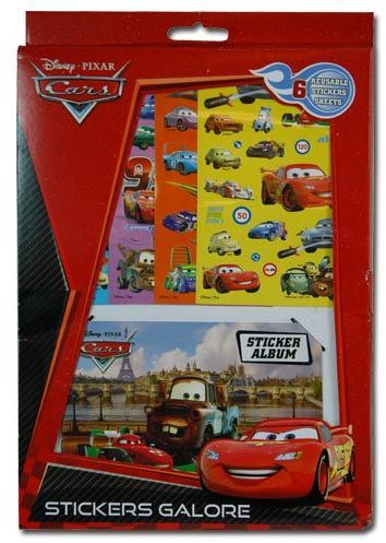 UPC 678634809131 product image for Disney Cars Sticker Sheet & Sticker Album Set | upcitemdb.com