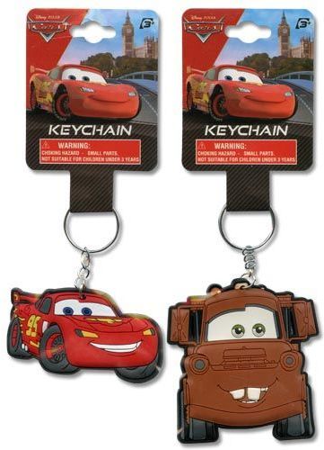 UPC 678634480194 product image for Disney Cars Laser Cut Keychains 2 To 1 Mcqueen | upcitemdb.com