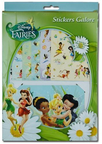 UPC 678634809155 product image for Disney Tinkerbell Fairies Sticker Sheet Album Set | upcitemdb.com