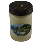 Peppermint Pattie Soy Candle - 10 oz Jelly Jar