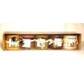 5 Pc 2" x 2" Feng Shui Candle Set