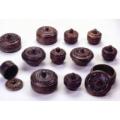 Assorted Round Wooden Boxes