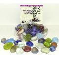 Assorted Frosted Decorative Glass Stones