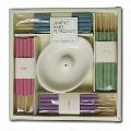 40 Pc Incense Set w/ Ceramic Holder