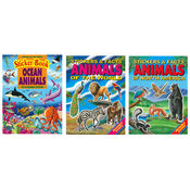 Animals of the World Sticker Book Series