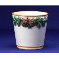 Ceramic Small Pine Cone Planter