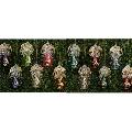 12 Month Glass Angel Ornaments