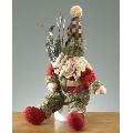 Sitting Santa Figurine