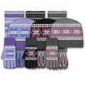 Fair-isle 3 Piece Fashion Set