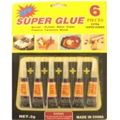 6 Pack Super Glue