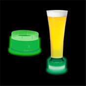 The Glow-Coaster Green Colored shot glasses