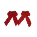 24" Red Christmas Bow