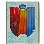 TriColor MultiColor Chanukah Candles
