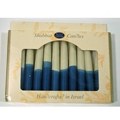Wholesale Beeswax 5.5" Shabbat Candles - 12-Packs
