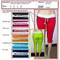 Womans Capri Bermuda Pants