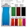 Ladies Seamless Spaghetti Dress