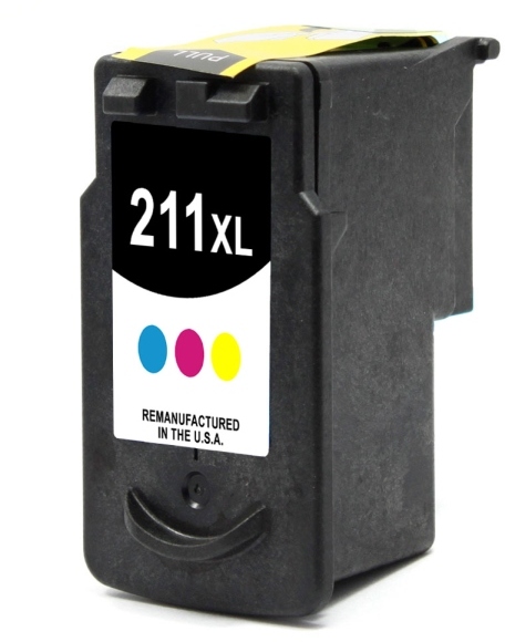Remanufactured Canon CL-211XL Hi Yield Color Ink Cartridge