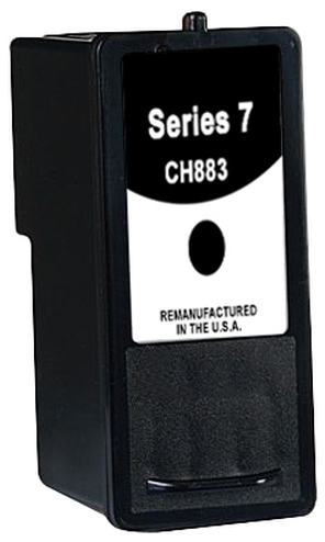 Remanufactured Dell Series 7 ( CH883 ) Black Ink Cartridge